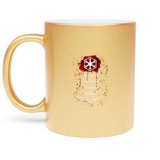 Discover Sith Code Metallic Mugs