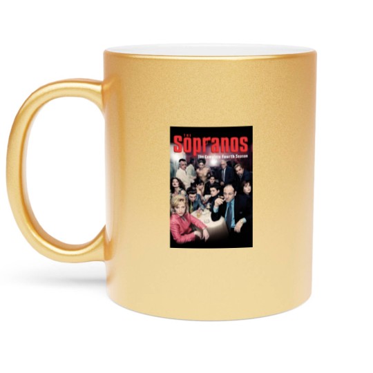 Discover Sopranos Metallic Mugs Sopranos Stickers Sticker Metallic Mugs