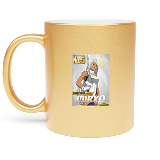 Discover Hero Mirko From Bnha Metallic Mugs