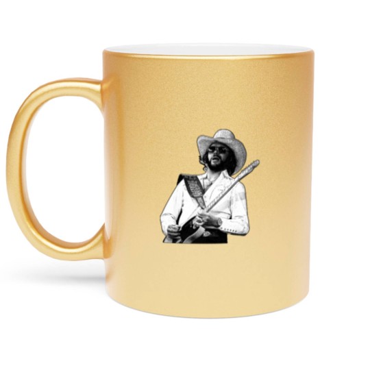 Discover Hank Williams jr. Retro - Hank Williams Jr - Metallic Mugs