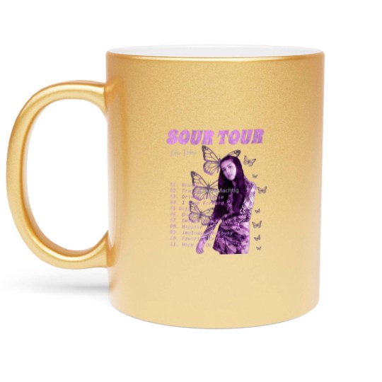 Discover Sour Tour concert Classic Metallic Mugs