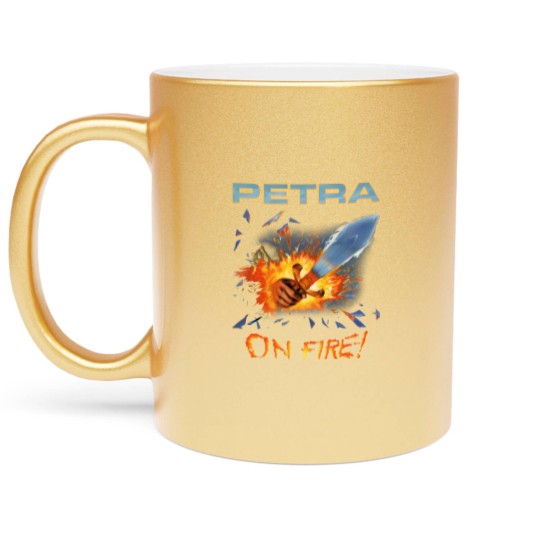 Discover Petra - On Fire! | Essential Metallic Mugs
