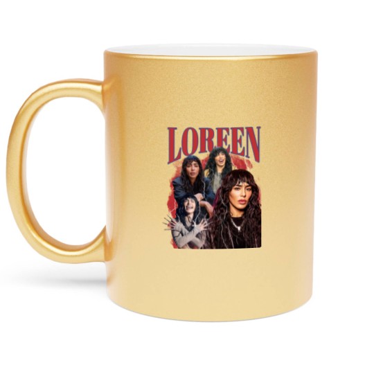 Discover Vintage 90s Loreen Metallic Mugs