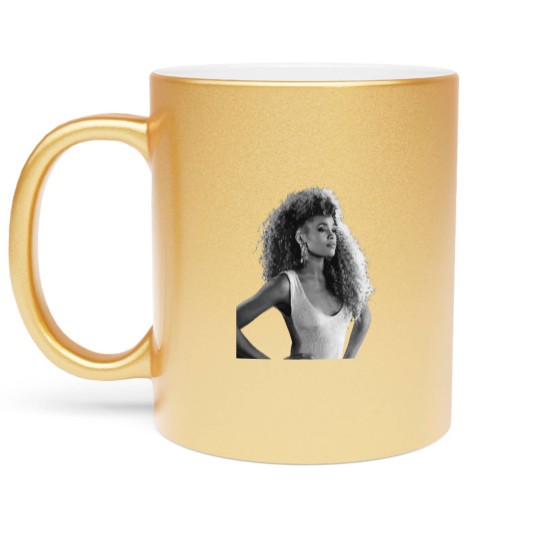 Discover Whitney Houston Metallic Mugs