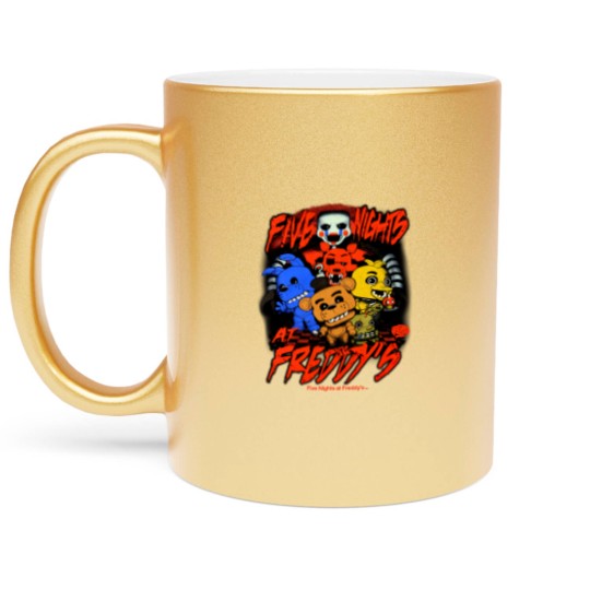 Discover Five Nights at Freddy's Freddy & Friends Funko Pop Metallic Mugs