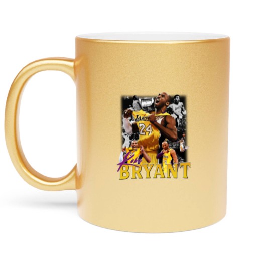 Discover Kobe Bryant Metallic Mugs, Vintage Kobe Bryant Metallic Mugs