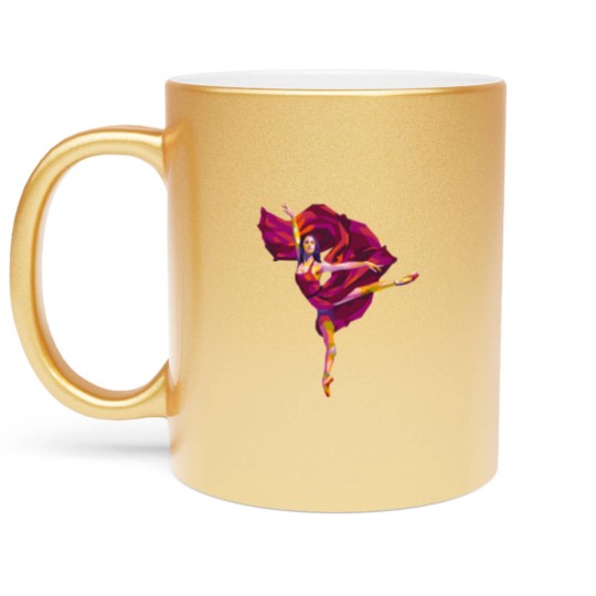 Discover Misty Copeland Ballerina Metallic Mugs