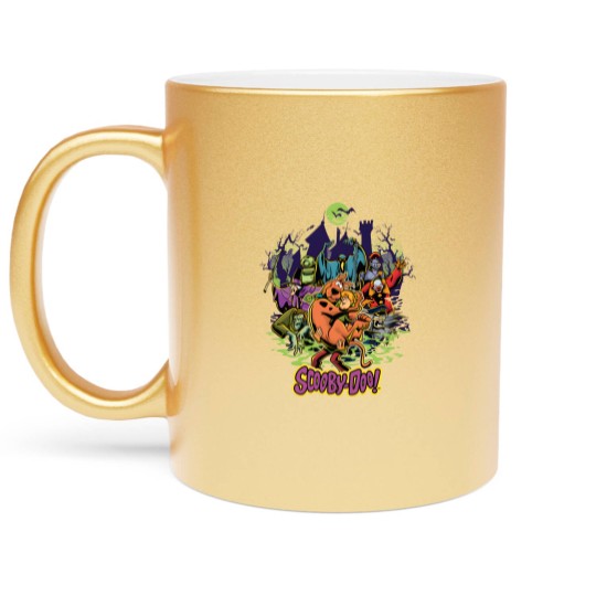 Discover Scooby Do  and Shaggy Chased Metallic Mugs