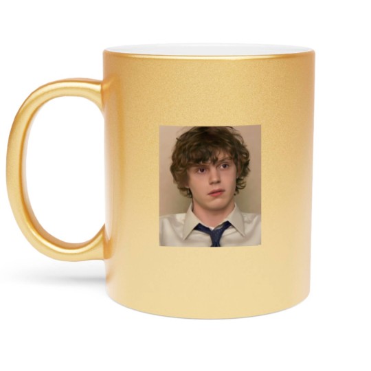 Discover EVAN PETERS Metallic Mugs | Evan Peters Homage Metallic Mugs