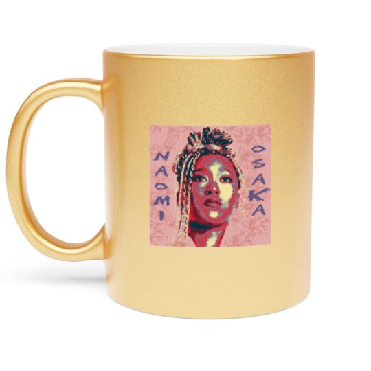 Discover Naomi Osaka (2) Metallic Mugs