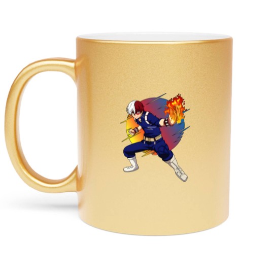 Discover Boku no hero academia - Shoto Todoroki - Shoto Todoroki - Metallic Mugs