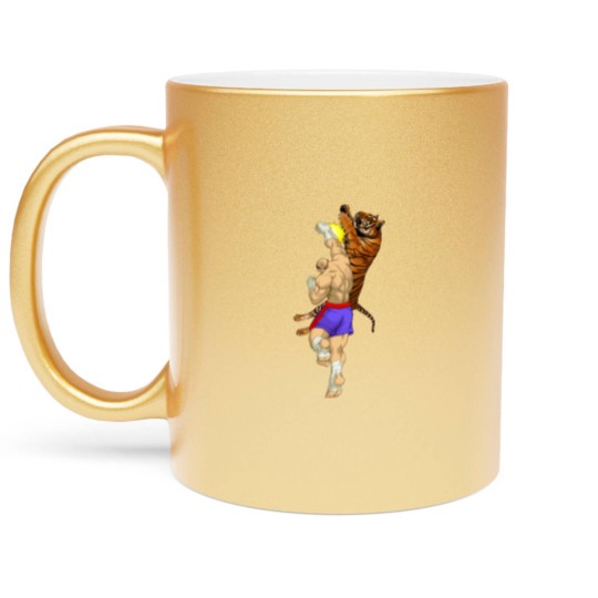 Discover Tiger Uppercut Metallic Mugs