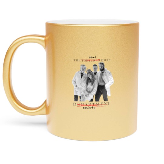 Discover Tortured Poets Department x Dead Poets Society - TTPD - Unisex Metallic Mugs