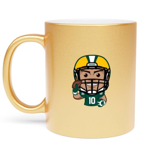 Discover Jordan Love - Jordan Love - Metallic Mugs