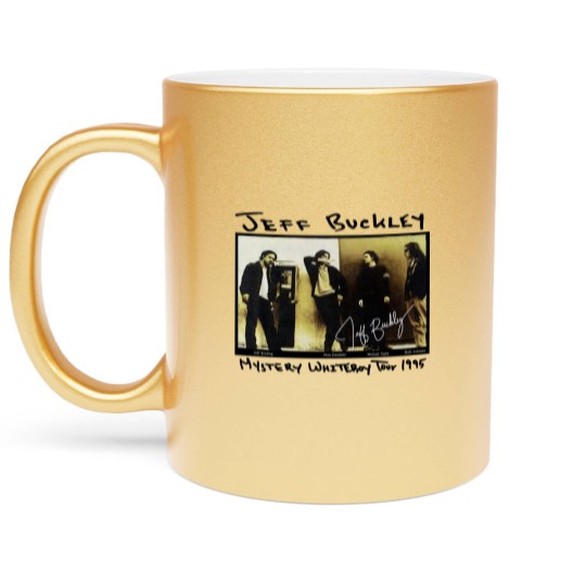 Discover Jeff Buckley Mystery White Boy Tour 1995 Music Tour Metallic Mugs