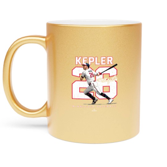 Discover Number And Portrait Max Kepler Minnesota Mlbpa Metallic Mugs