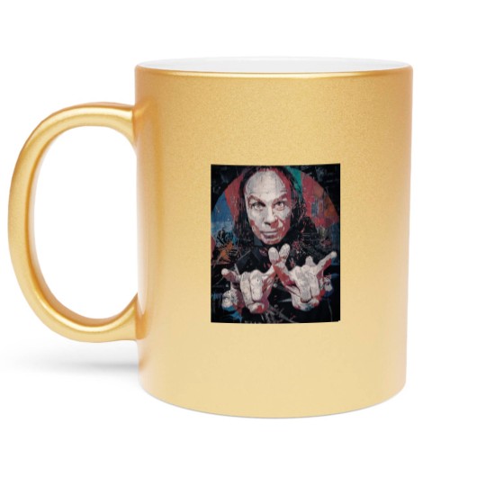 Discover Ronnie James Dio Metallic Mugs