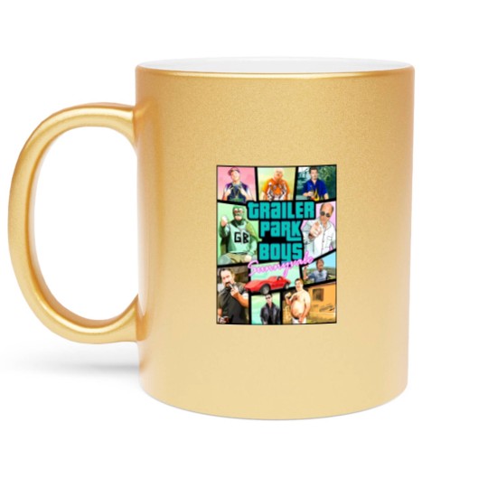 Discover trailer park biys Metallic Mugs
