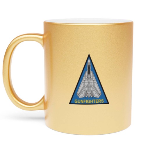 Discover Tomcat VF-124 Gunfighters Metallic Mugs