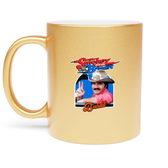 Discover Movie Smokey And The Bandit Darville Burt Reynolds Metallic Mugs