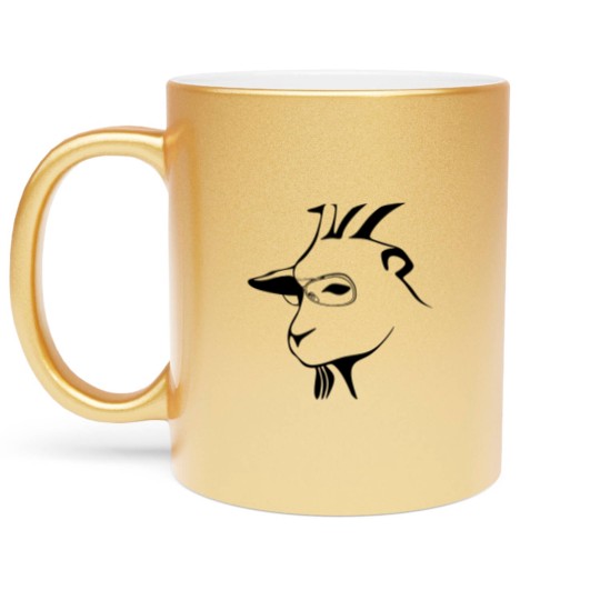 Discover goat - Goat - Metallic Mugs