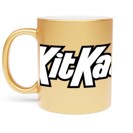 Discover Kit Kat Chocolate Candy Food Cool Worn Funny Metallic Mugs