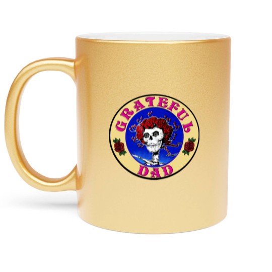 Discover Grateful Dad Metallic Mugs