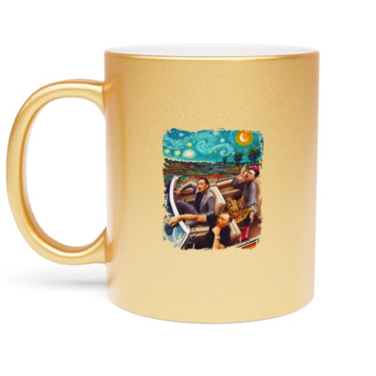 Discover Vincent-Van-Gogh-Frida-Salvador-Dali-Banksy-car    .png Metallic Mugs