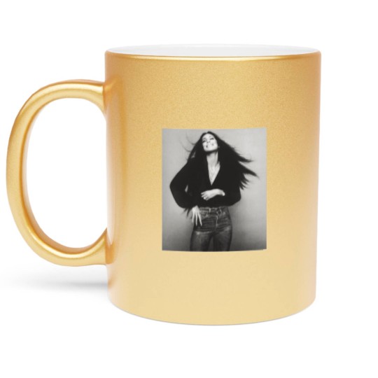 Discover Retro Cher's Gift Men Women Metallic Mugs