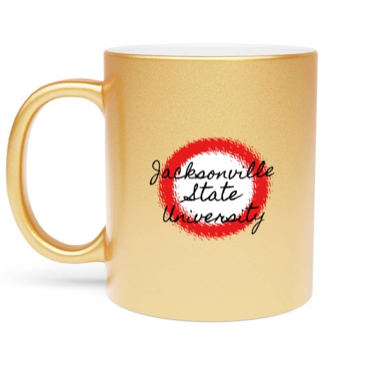 Discover Jacksonville State University   Jacksonville State University Metallic Mugs
