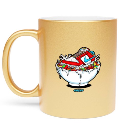 Discover Fruity Pebbles Dunk Sneaker Match Red Fruity Pebbles Bowl3 Metallic Mugs