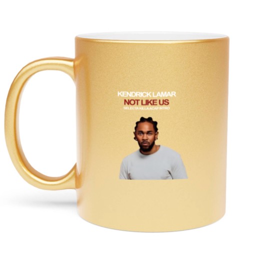 Discover Kendrick Lamar Not Like Us Metallic Mugs