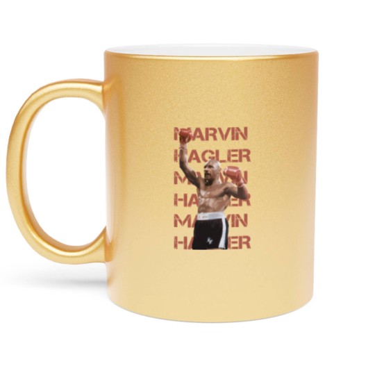 Discover marvin hagler - marvin hagler - Marvin Hagler - Metallic Mugs