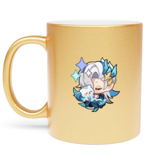 Discover Neuvillette Genshin Impact Canvas Print Metallic Mugs