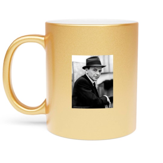 Discover Frank Sinatra Metallic Mugs
