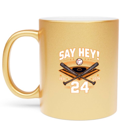 Discover Willie-Mays - Willie Mays - Metallic Mugs