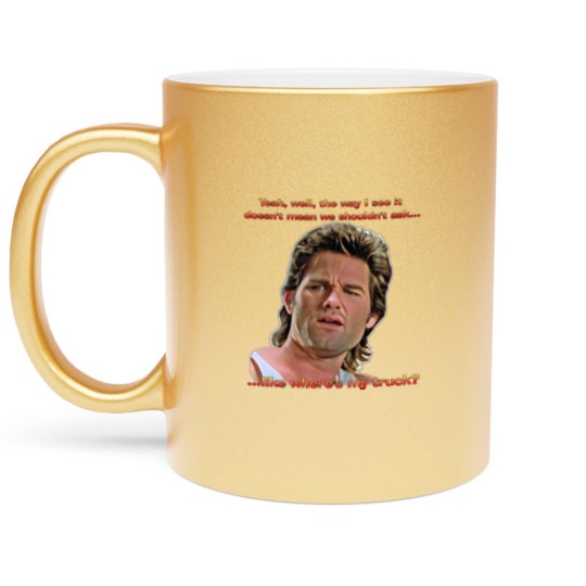 Discover BIG TROUBLE IN LITTLE CHINA - Well, the way I see it... Metallic Mugs