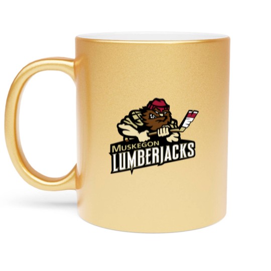Discover Muskegon Lumberjacks Hockey Club Metallic Mugs