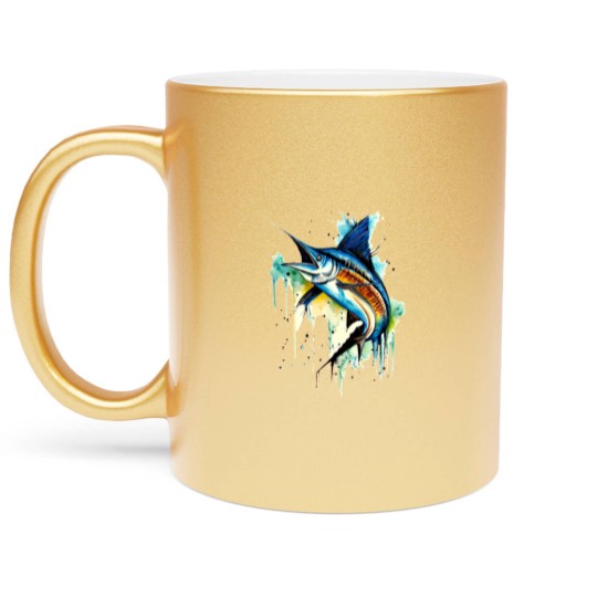 Discover guy harvey Metallic Mugs