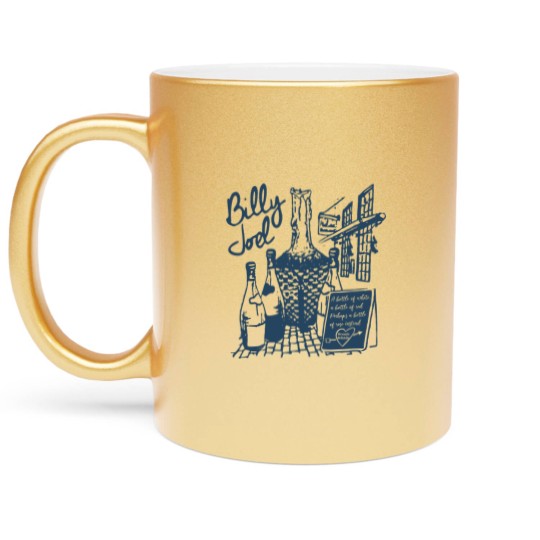 Discover Vintage Billy Joel Concert Crewneck Unisex Metallic Mugs