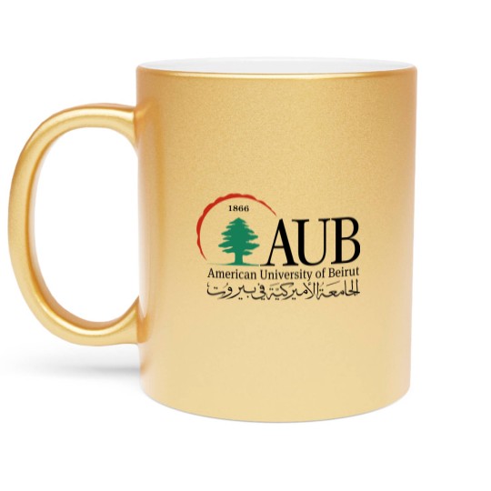 Discover American University of Beirut AUB Metallic Mugs