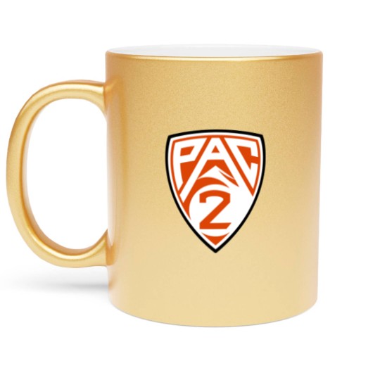 Discover Oregon State PAC 2 Logo Metallic Mugs