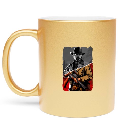 Discover Arthur Morgán Metallic Mugs