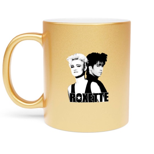 Discover Roxette Roxette Metallic Mugs