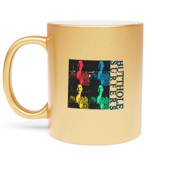 Discover butthole surfers Metallic Mugs