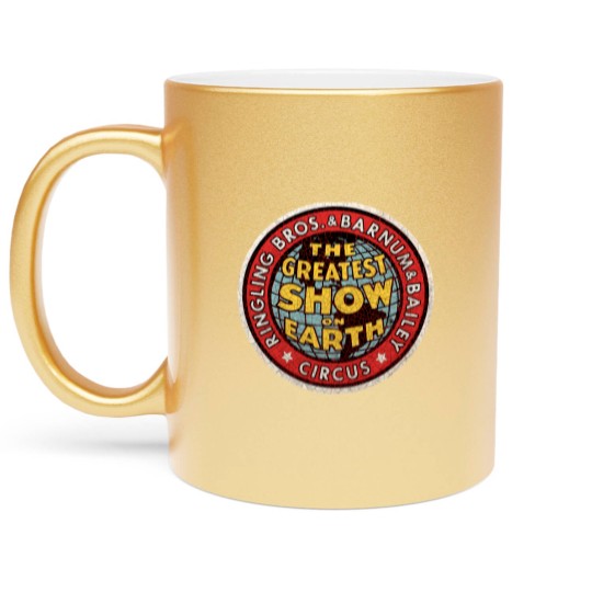 Discover ringling brothers and barnum bailey circus Metallic Mugs