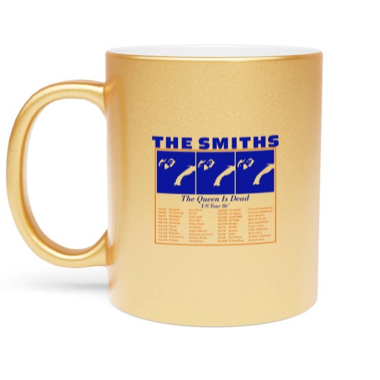 Discover The Smiths Retro Metallic Mugs 80s Smiths Metallic Mugs
