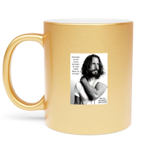 Discover Chris Cornell , Chris Cornell Metallic Mugs