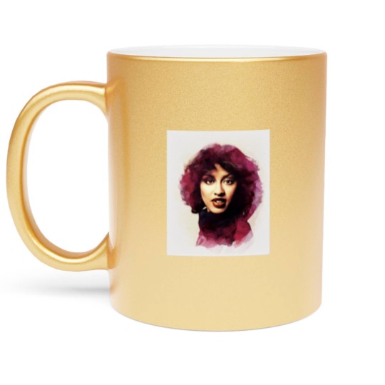 Discover Phyllis Hyman Music Star223 Sticker Active Metallic Mugs