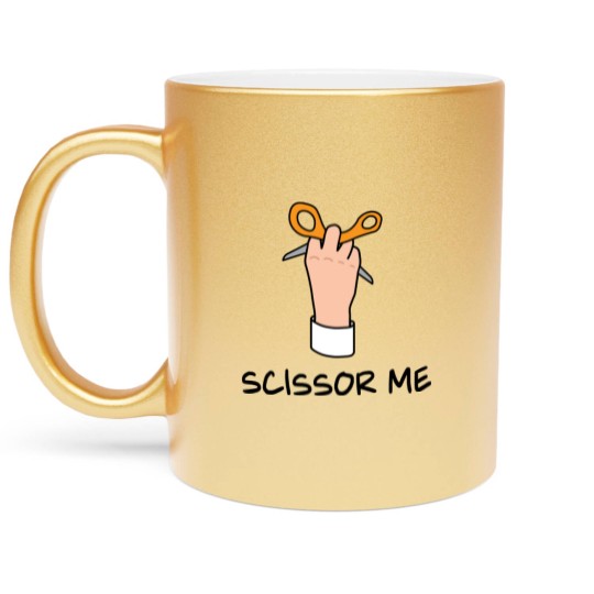 Discover The Office – Scissor Me Metallic Mugs